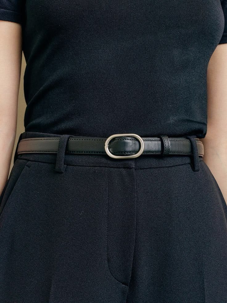 Trendy Korean Style Women's Thin Belt in BD | Hole-Free Adjustable - Image 2