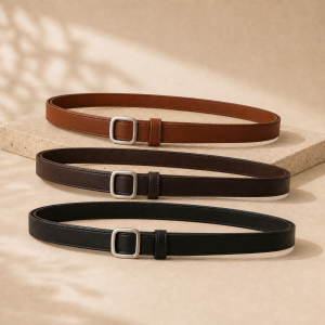 Trendy Korean Style Women's Thin Belt in BD | Hole-Free Adjustable