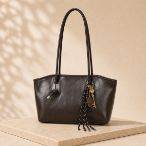 Premium Texture Retro Tote Bag in BD | Large Capacity Women's Shoulder Bag