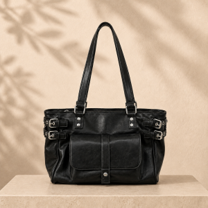 vintage commuter bag, large capacity tote bag bd, korean style shoulder bag, a4 tote bag for women, ladies crossbody bag dhaka, coffee colored bag