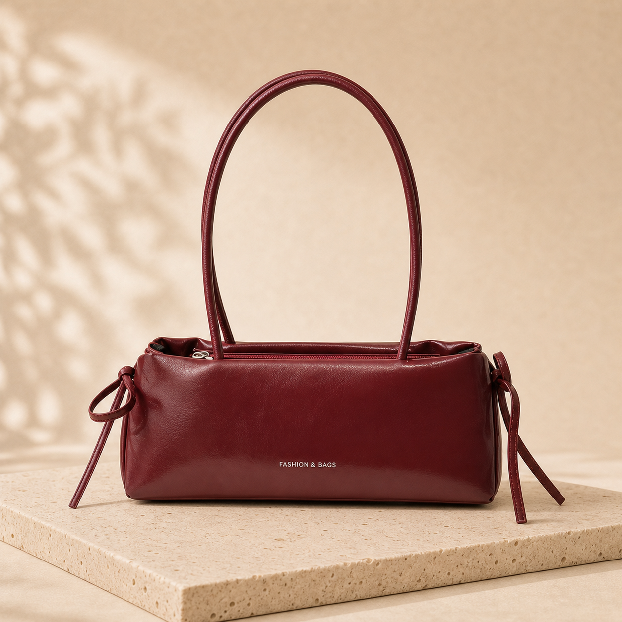 Trendy Korean Bowknot Handbag in BD | Women's Soft Leather Shoulder Bag