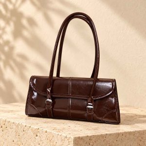 The Premium Oil-Waxed Retro Handbag for Women in BD