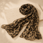 Stylish Leopard Print Scarf